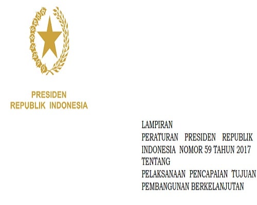 Book Cover: Lampiran Perpres No 59 Tahun 2017